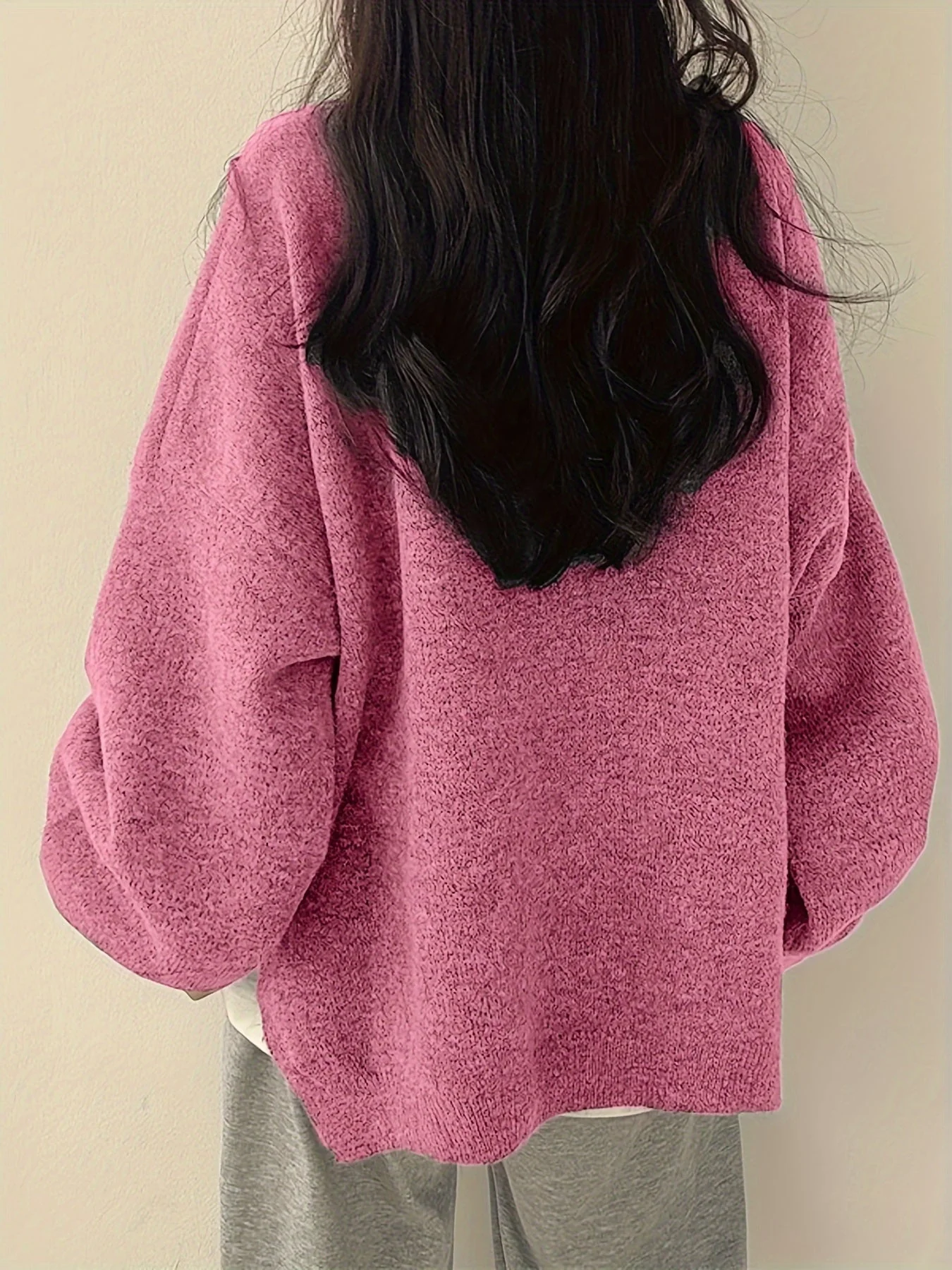 Pearline - Maglione Girocollo a Maniche Lunghe - Image 19
