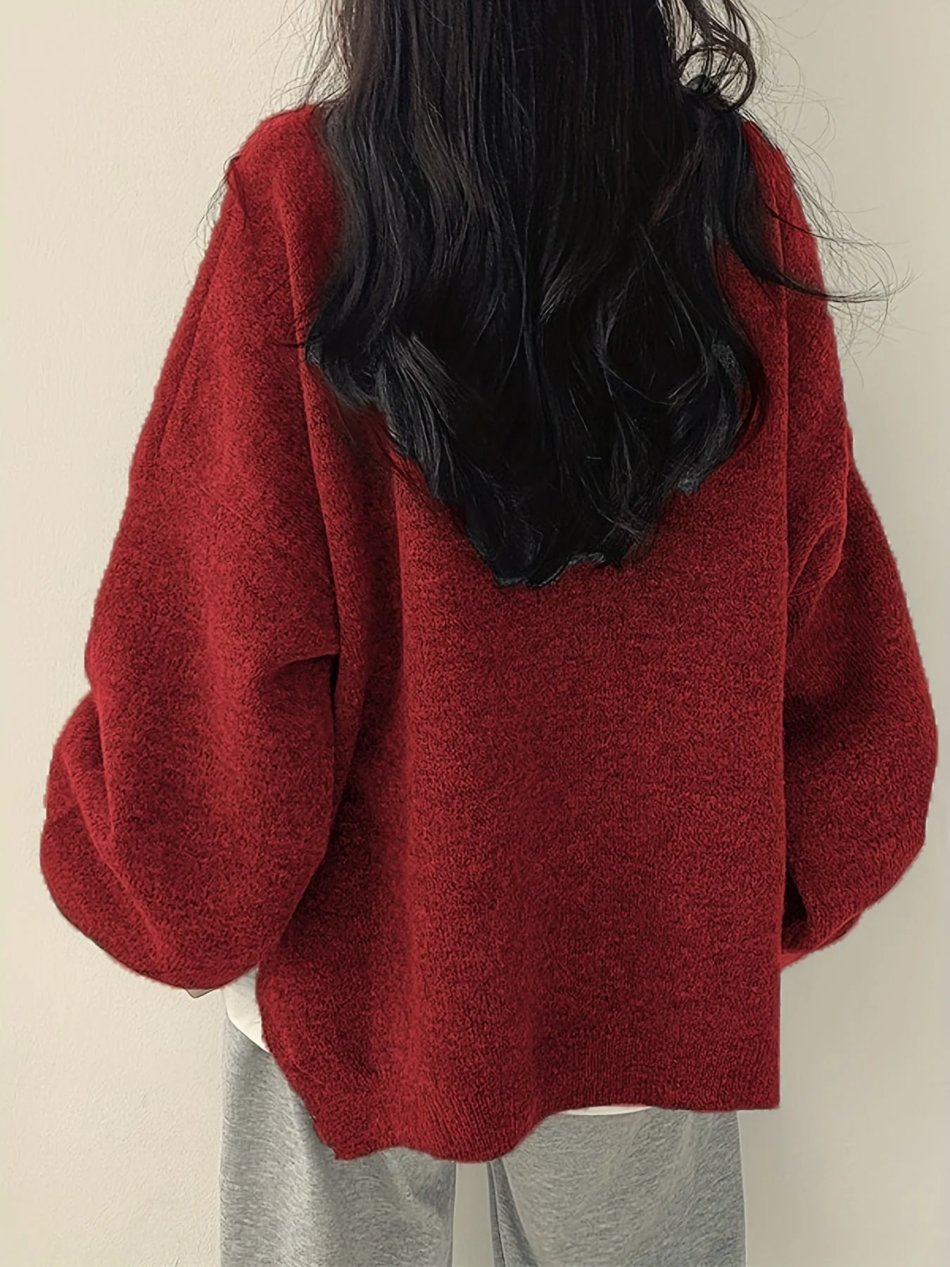 Pearline - Maglione Girocollo a Maniche Lunghe - Image 20