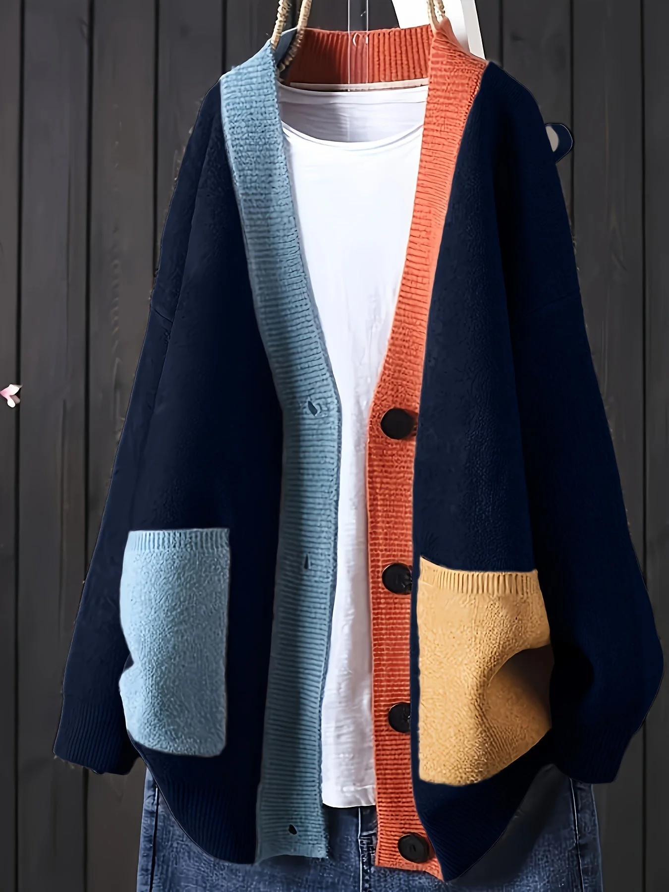 Peggy - Cardigan Casual Colorato Con Maniche Lunghe - Image 4