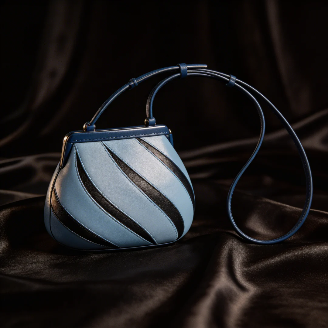Perkins - Borsa a Secchiello Celeste - Image 3