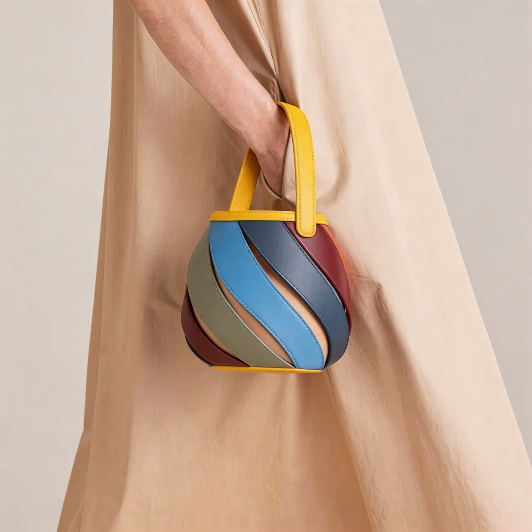 Perkins - Borsa a Secchiello Celeste - Image 6