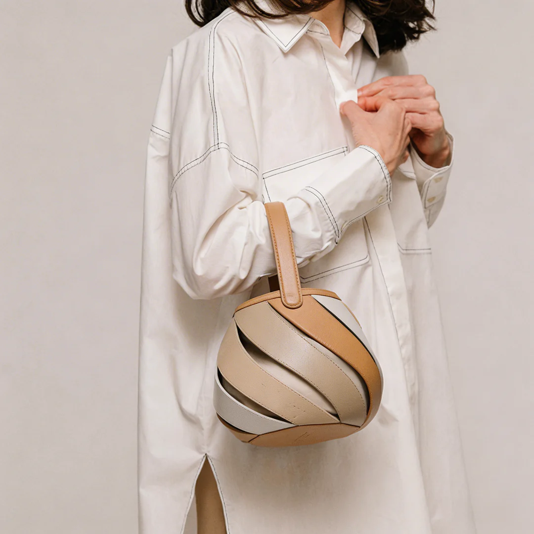 Perkins - Borsa a Secchiello Celeste - Image 7