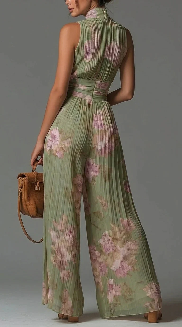 Perrine - Tuta in Chiffon Plissettato - Image 10