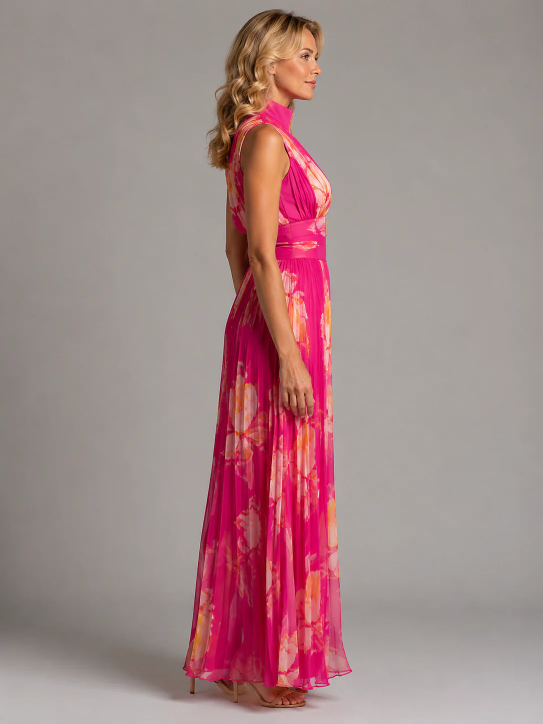 Perrine - Tuta in Chiffon Plissettato - Image 11