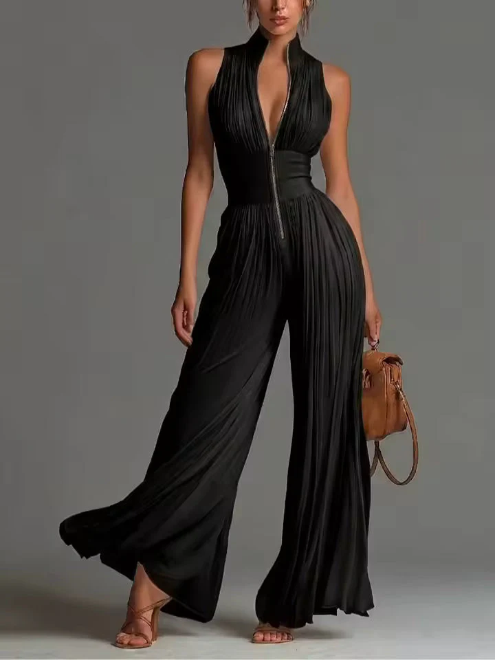 Perrine - Tuta in Chiffon Plissettato - Image 7