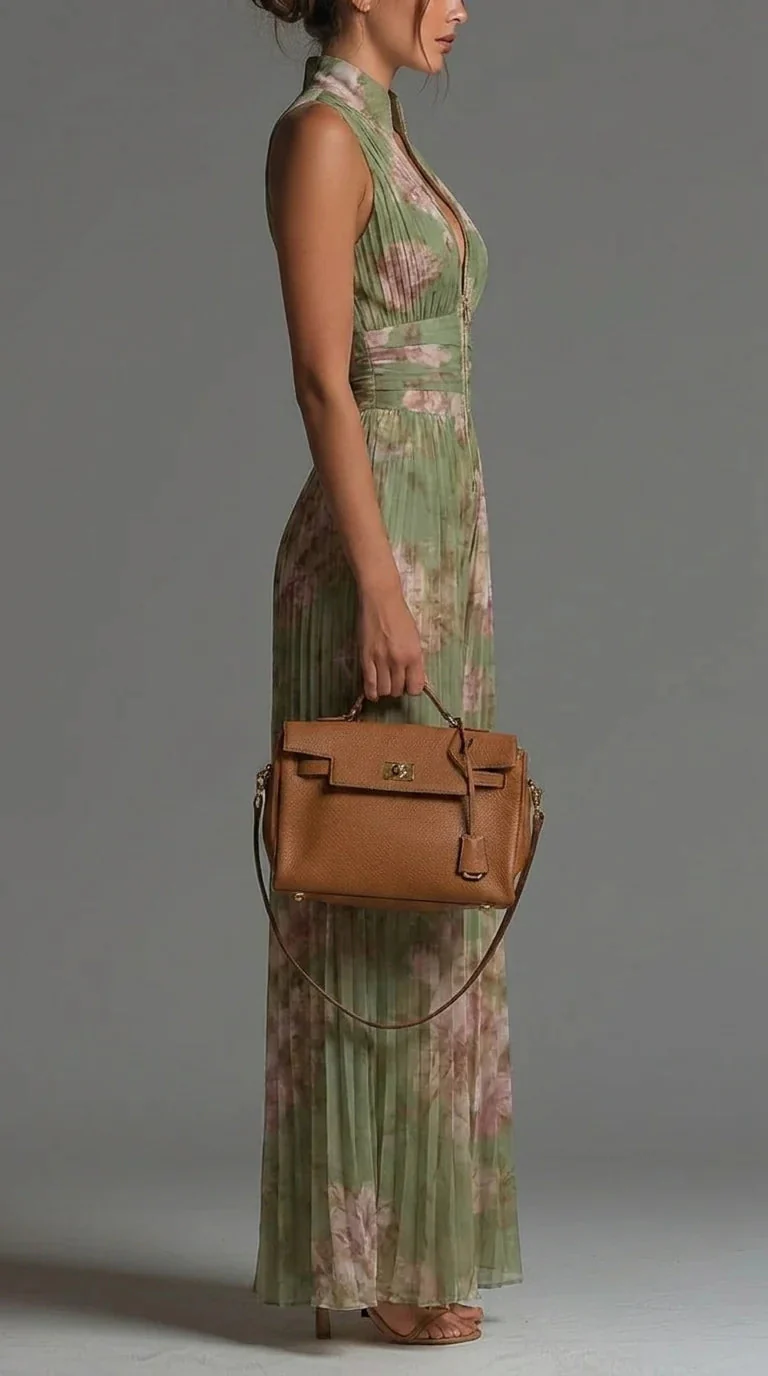 Perrine - Tuta in Chiffon Plissettato - Image 9