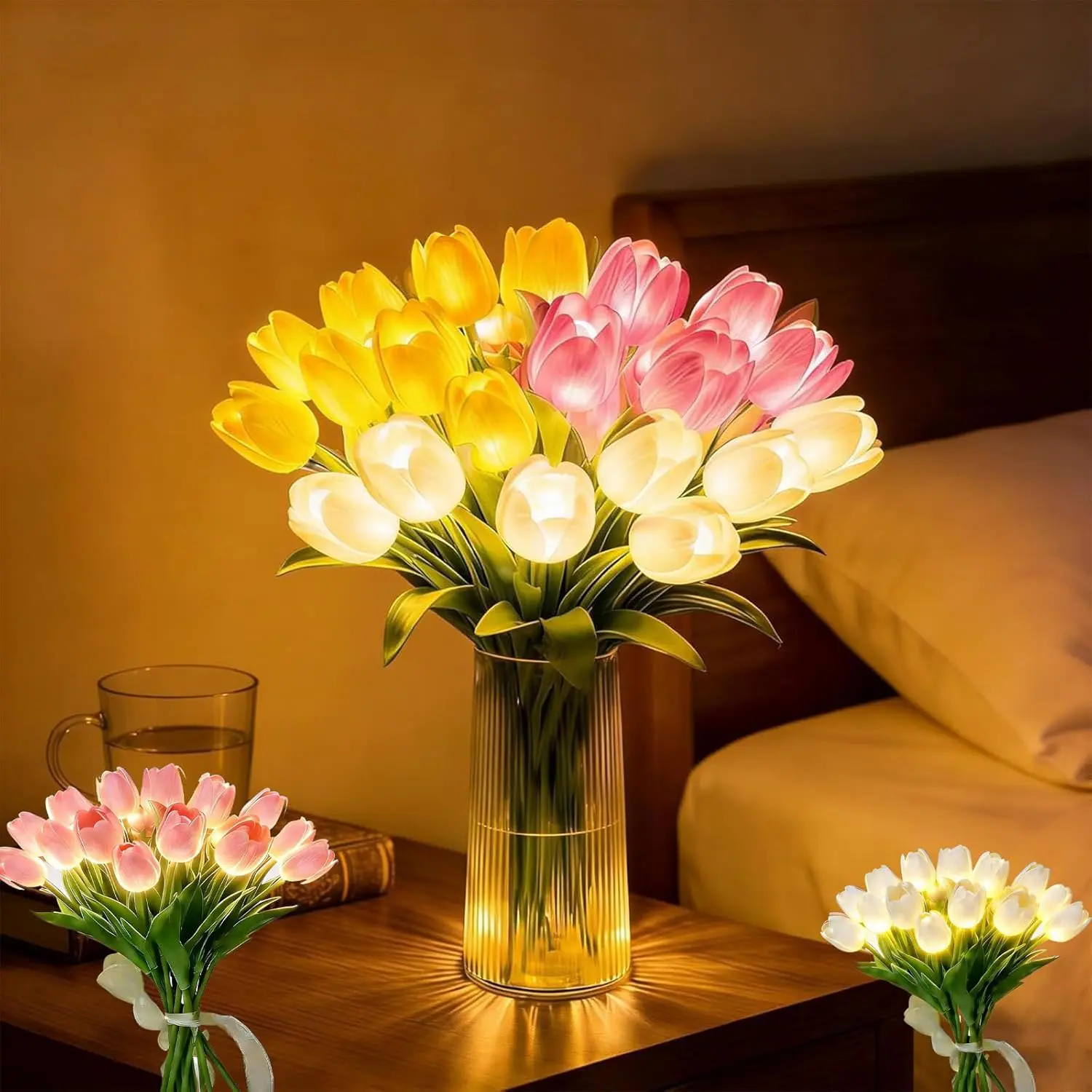 Petaluxe - Elegante Lampada a LED a Forma Di Vaso Di Fiori Per Un Arredamento Accogliente - Image 4