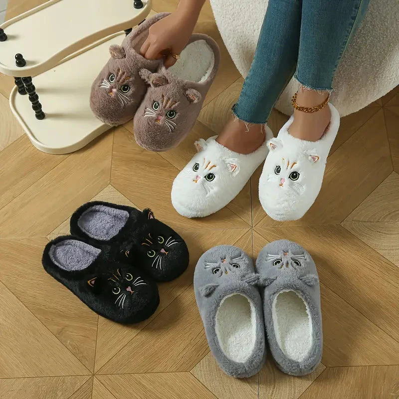 Pheline - Pantofole Con Grazioso Motivo a Gatto - Image 14