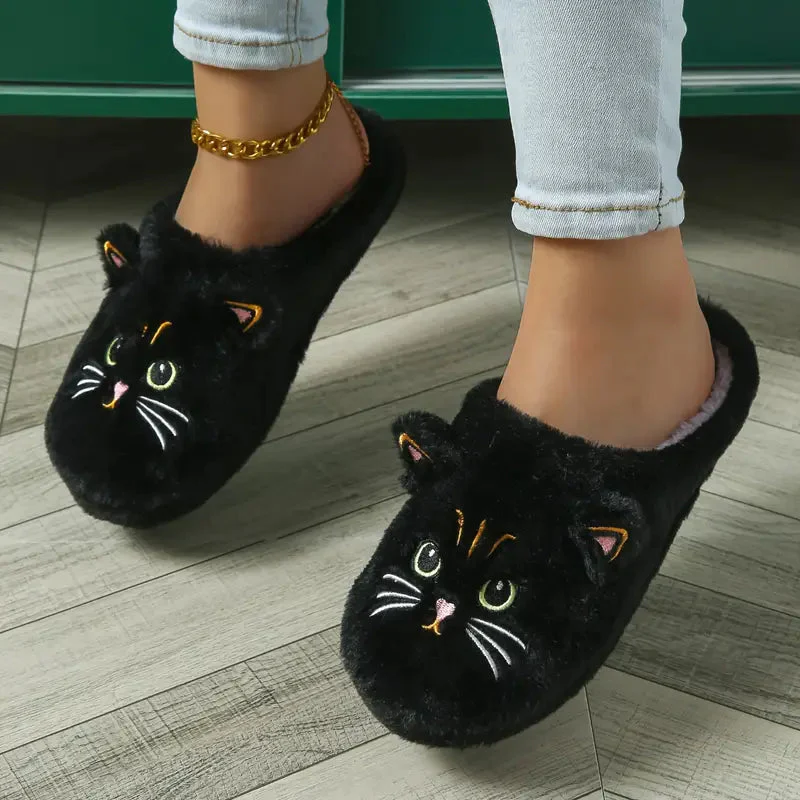 Pheline - Pantofole Con Grazioso Motivo a Gatto - Image 7