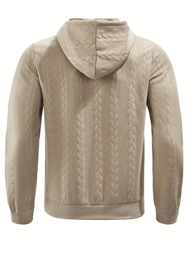 Philipp - Felpa Con Cappuccio E Zip Casual A Maniche Lunghe - Image 10