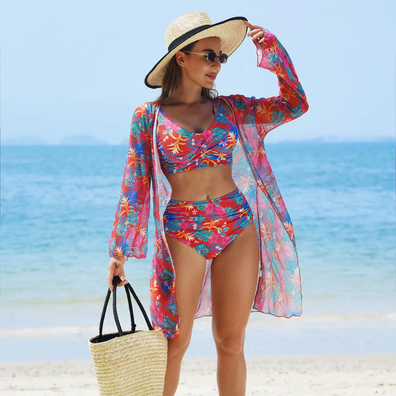 Phoebe - Elegante Costume Da Bagno Con Stampato - Image 4
