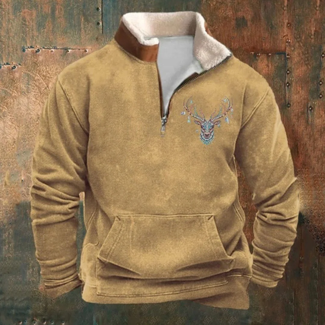 Pierre - Maglione Con Zip Quarto - Image 4