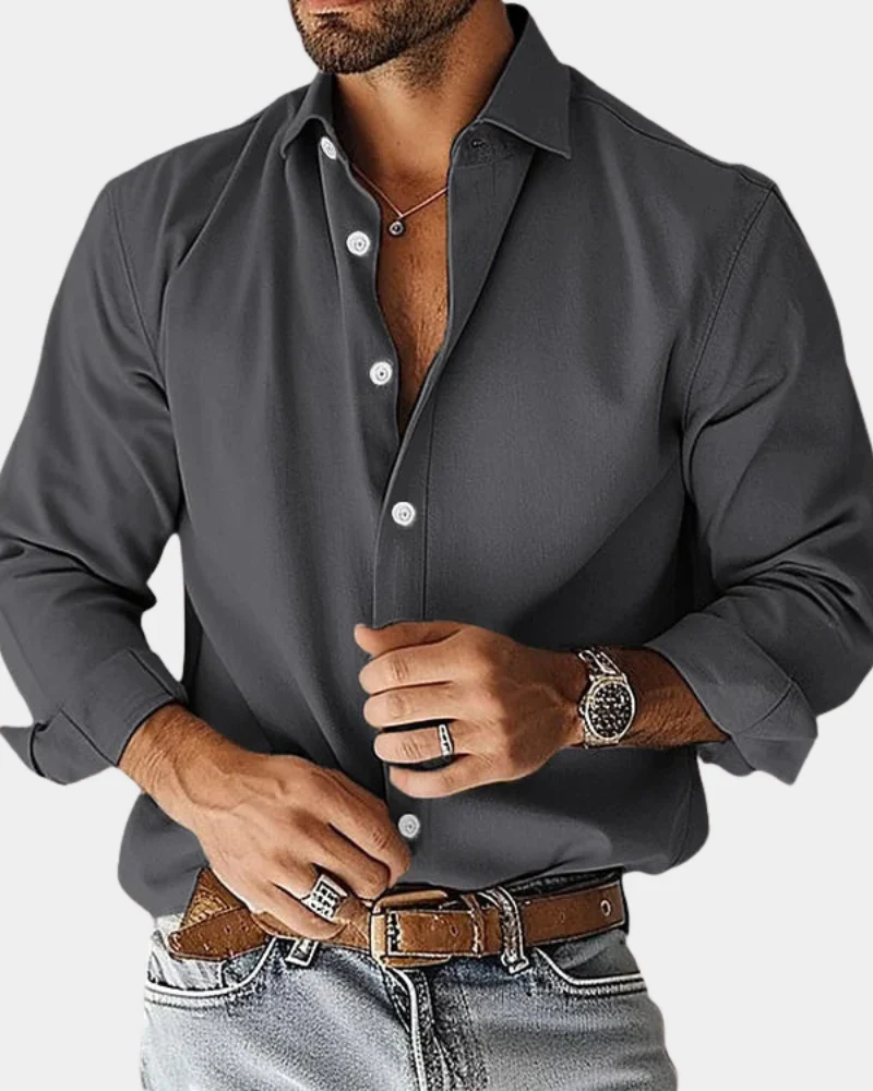 Pinchas - Camicia a Maniche Lunghe Con Bottoni - Image 2