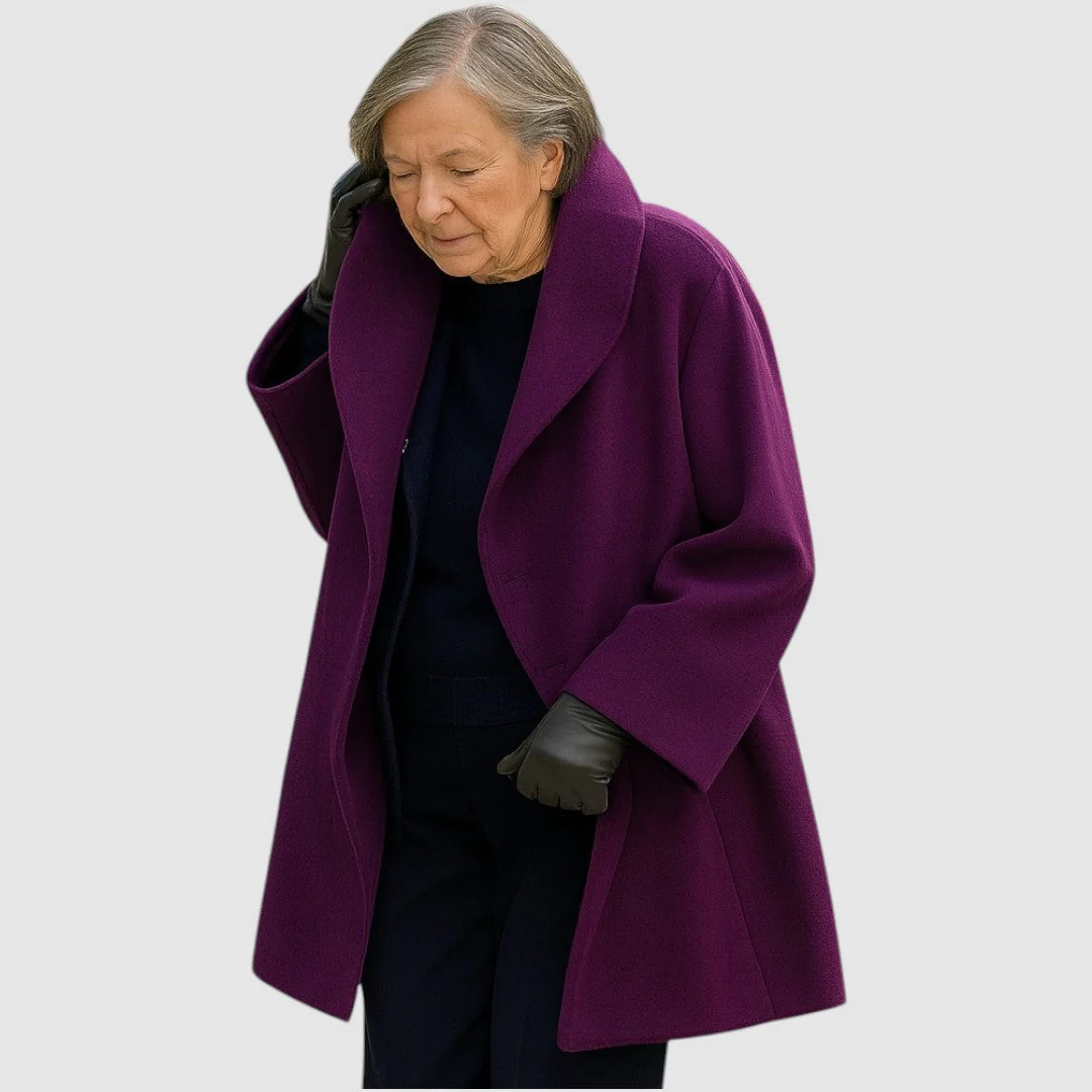 Plesette - Cappotto In Lana Cashmere Giacca a Vento - Image 6