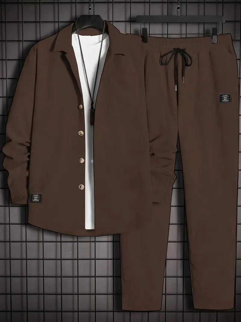 Podolak - Camicia Autunnale e Invernale a Maniche Lunghe Con Pantaloni Larghi - Image 3