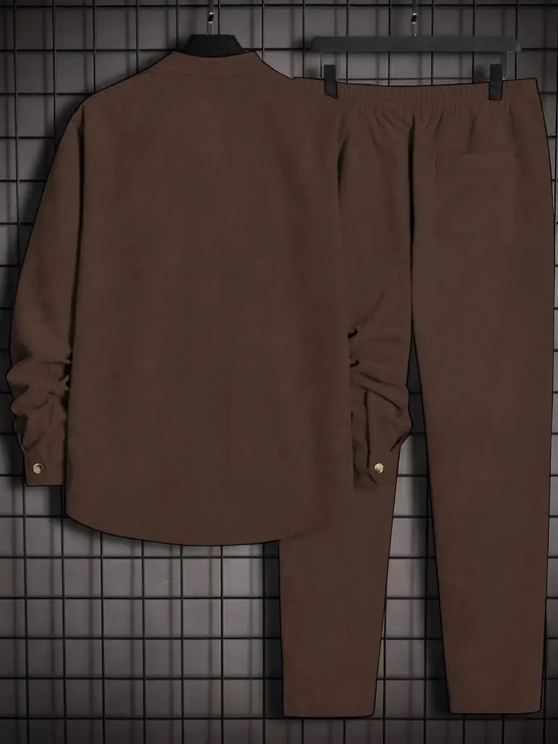 Podolak - Camicia Autunnale e Invernale a Maniche Lunghe Con Pantaloni Larghi - Image 9