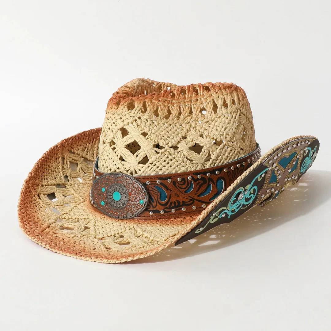 PrairieCrown - Cappello Da Cowboy Intrecciato - Image 2