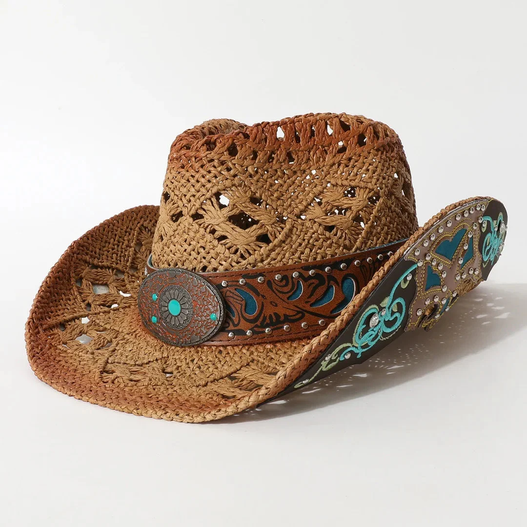 PrairieCrown - Cappello Da Cowboy Intrecciato - Image 3