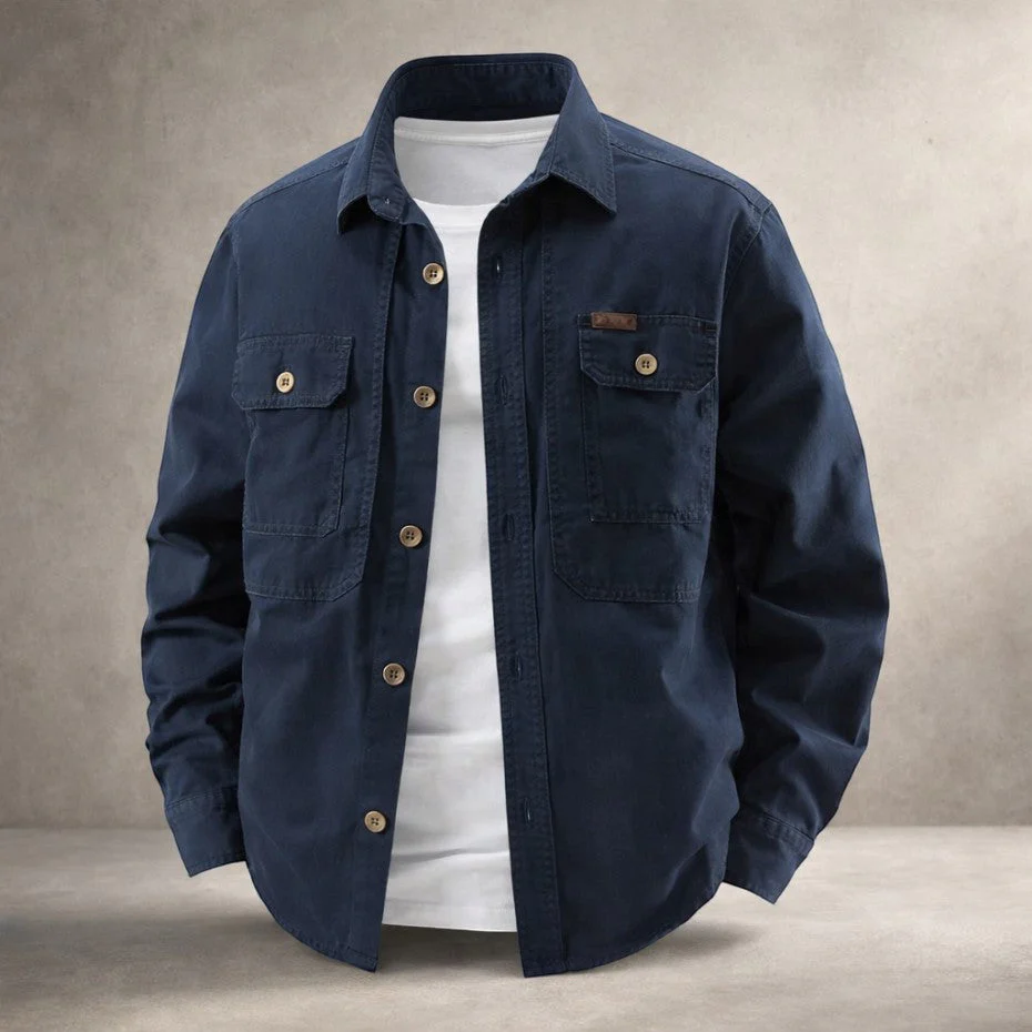 Prosper - Camicia Oversize in Cotone a Maniche Lunghe - Image 2