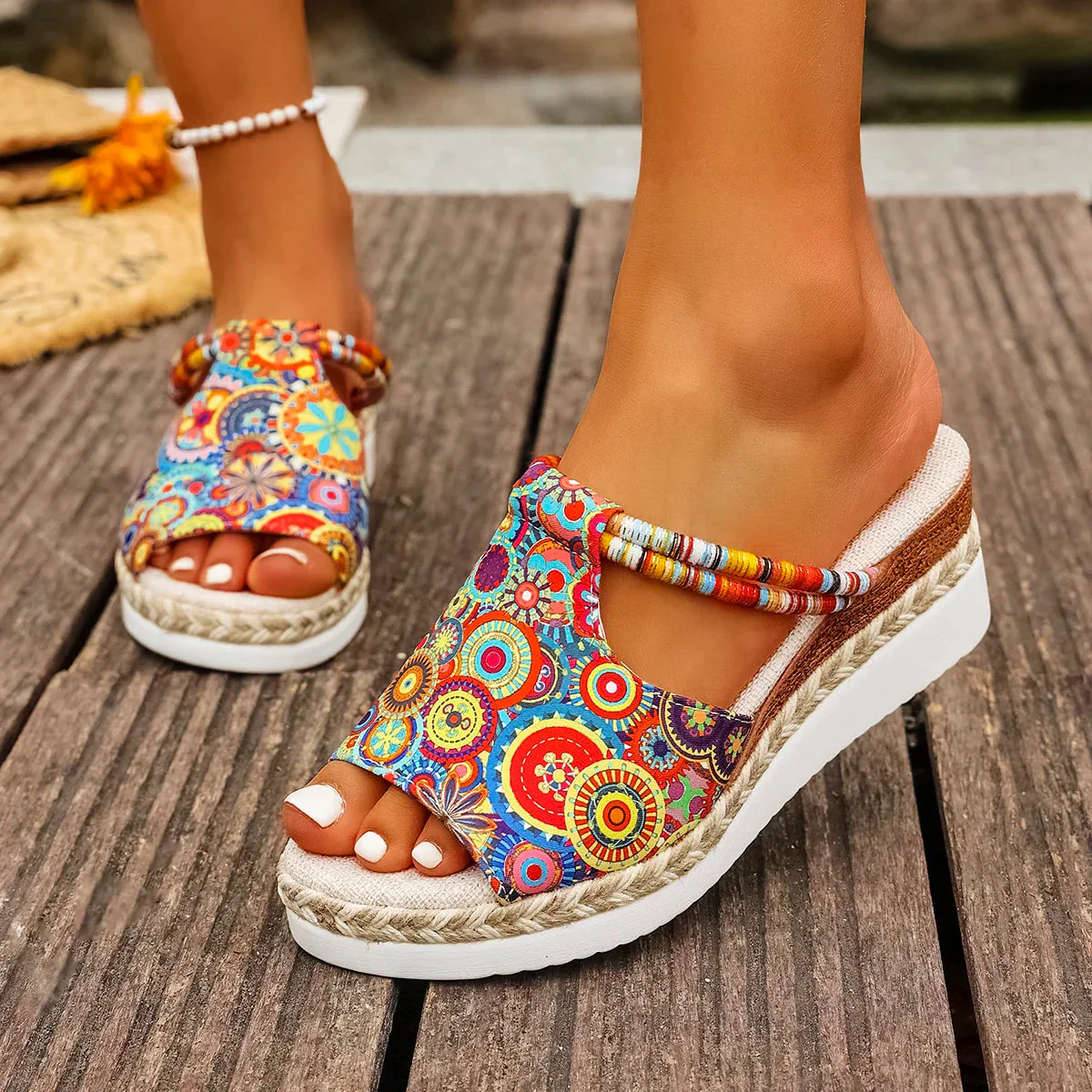 Raiza - Sandali Con Zeppa Eleganti - Image 6