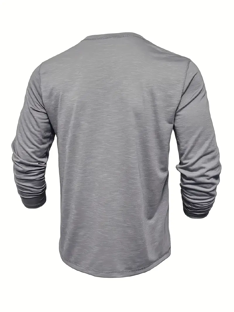 Randell - T-Camicia Casual a Maniche Lunghe - Image 11