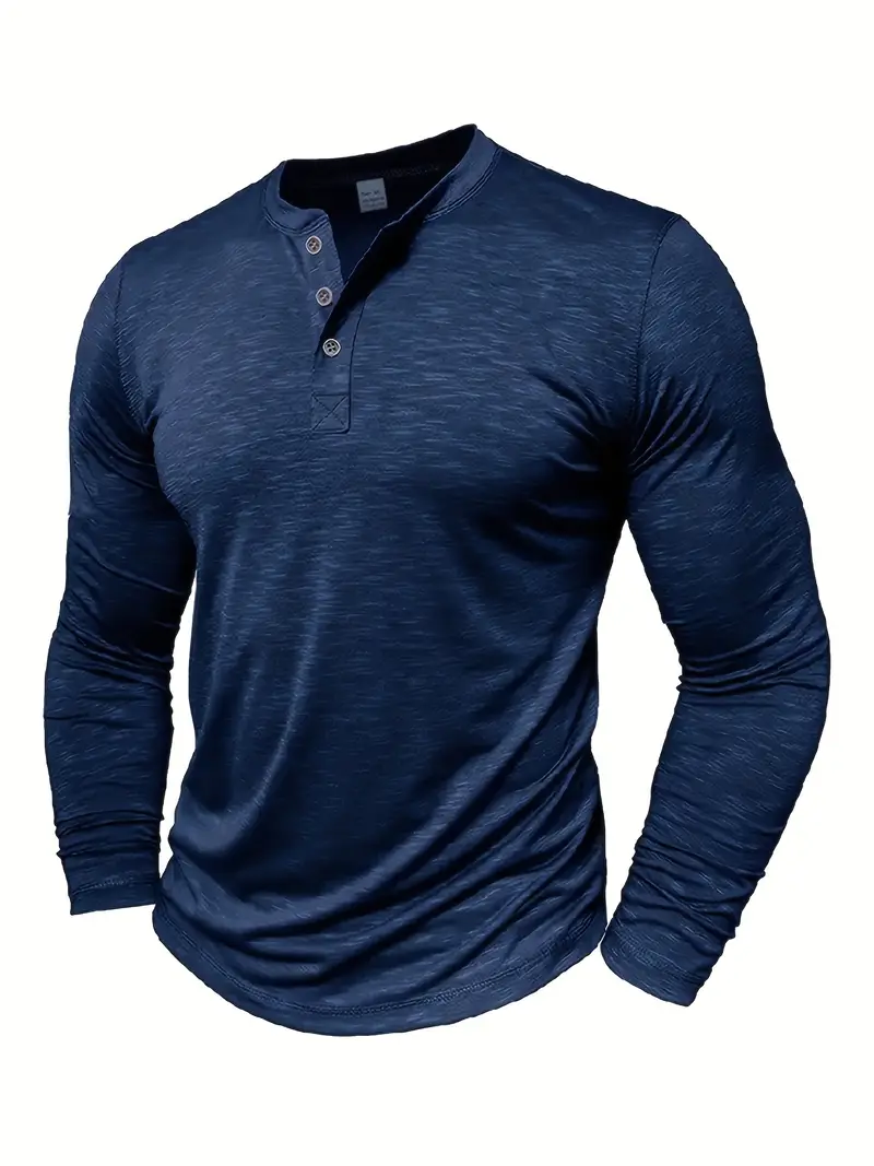 Randell - T-Camicia Casual a Maniche Lunghe - Image 9