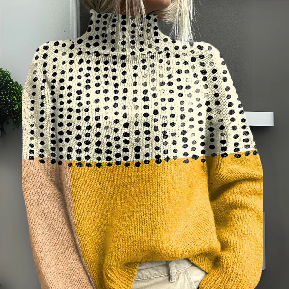 Rasha - Maglione Stampato Colorato - Image 11