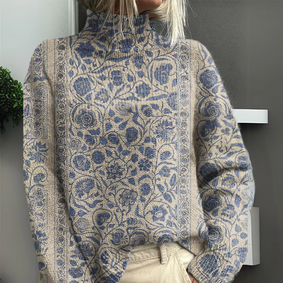 Rasha - Maglione Stampato Colorato - Image 2