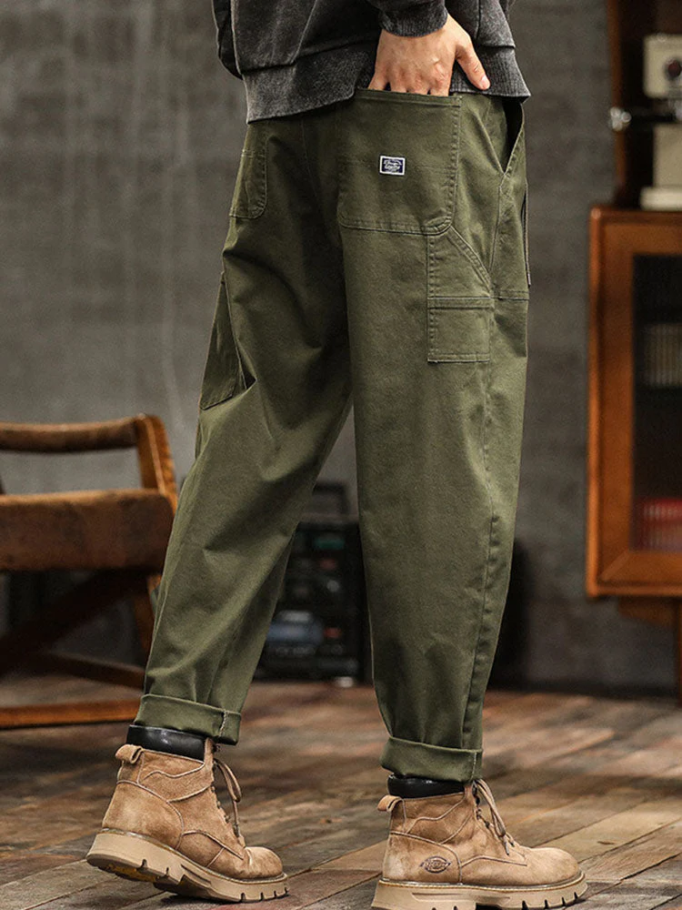 Rasmus - Elegante Pantalone Cargo Con Tasche - Image 7