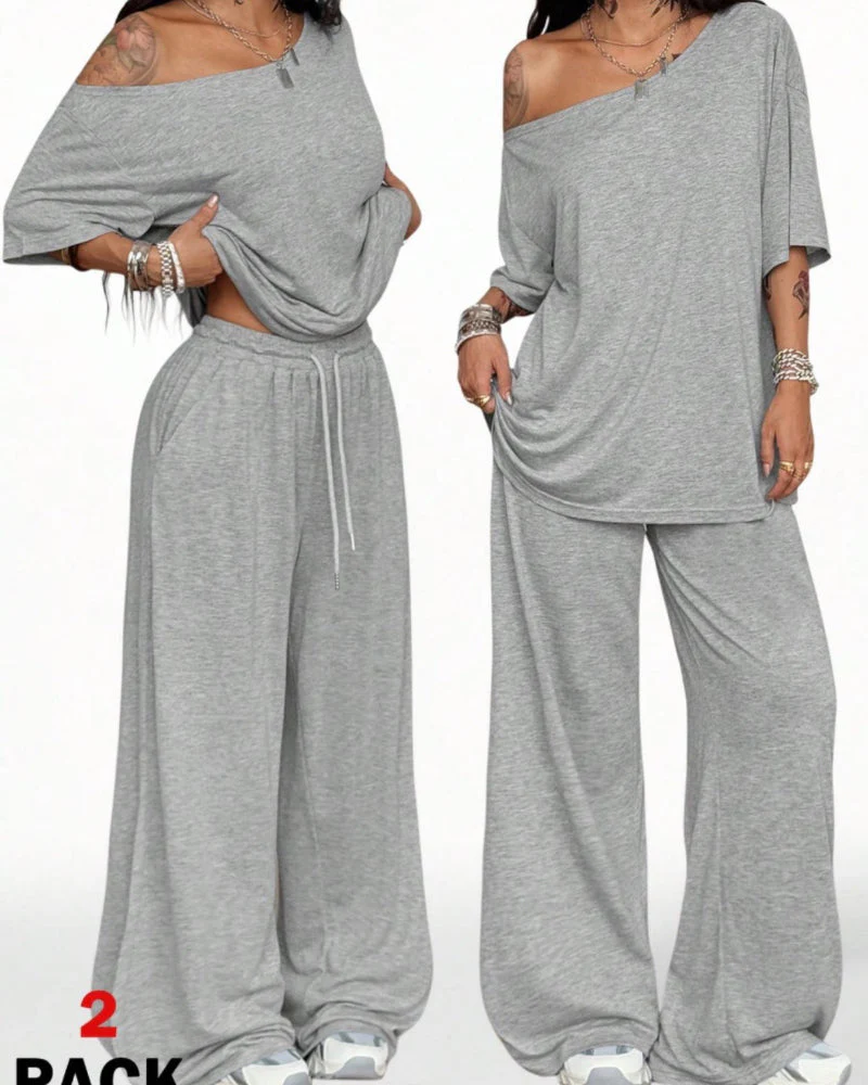Ratirat - Set Composto da Camicetta e Pantaloni a Zampa - Image 10