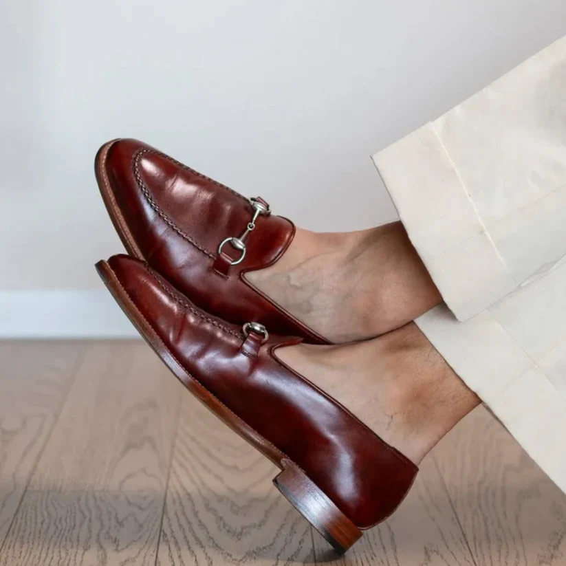 Ravid - Scarpe in Pelle Con Dettaglio Fibbia - Image 2