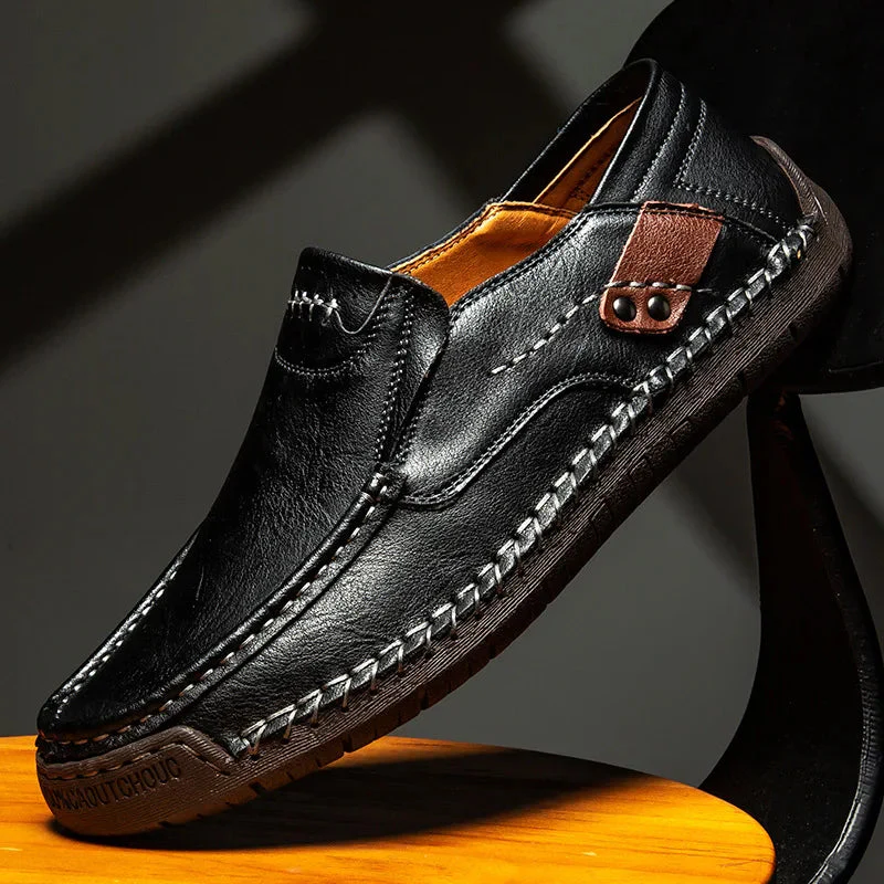 Razal - Eleganti Mocassini Slip-On In Pelle