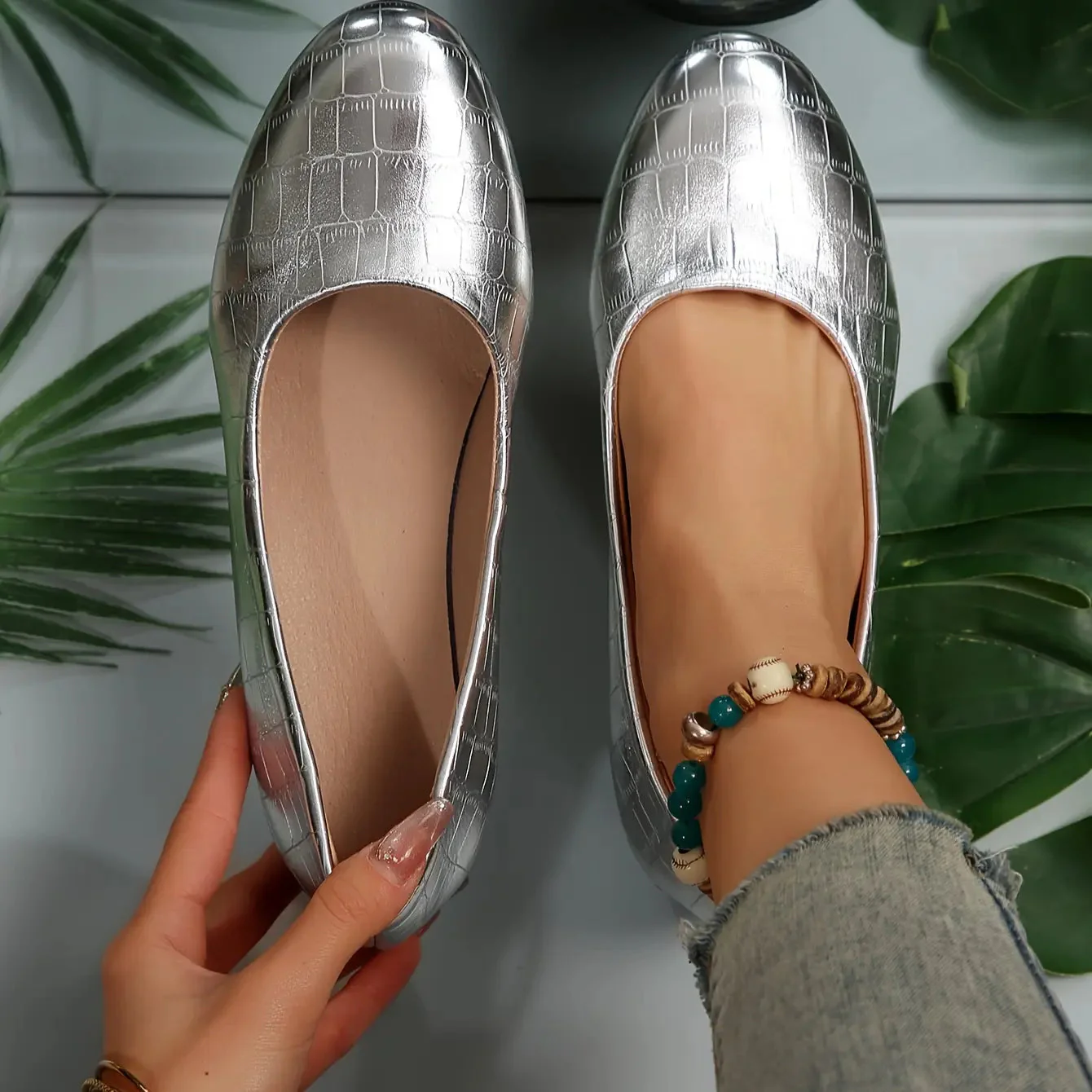 Rebekah - Scarpe In Pelle Traspiranti - Image 8