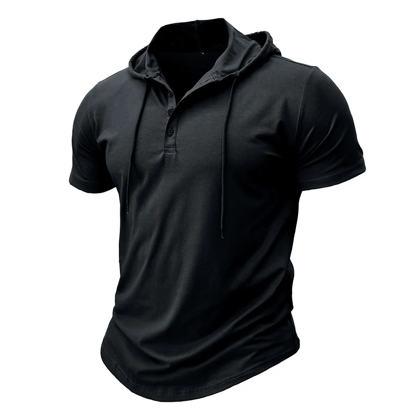 Rechard - Elegante Maglietta Sportiva Con Cappuccio - Image 2