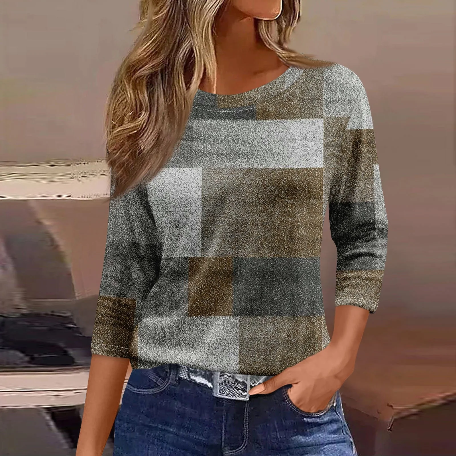 Riet – Camicia a Maniche Larghe Stampata - Image 2