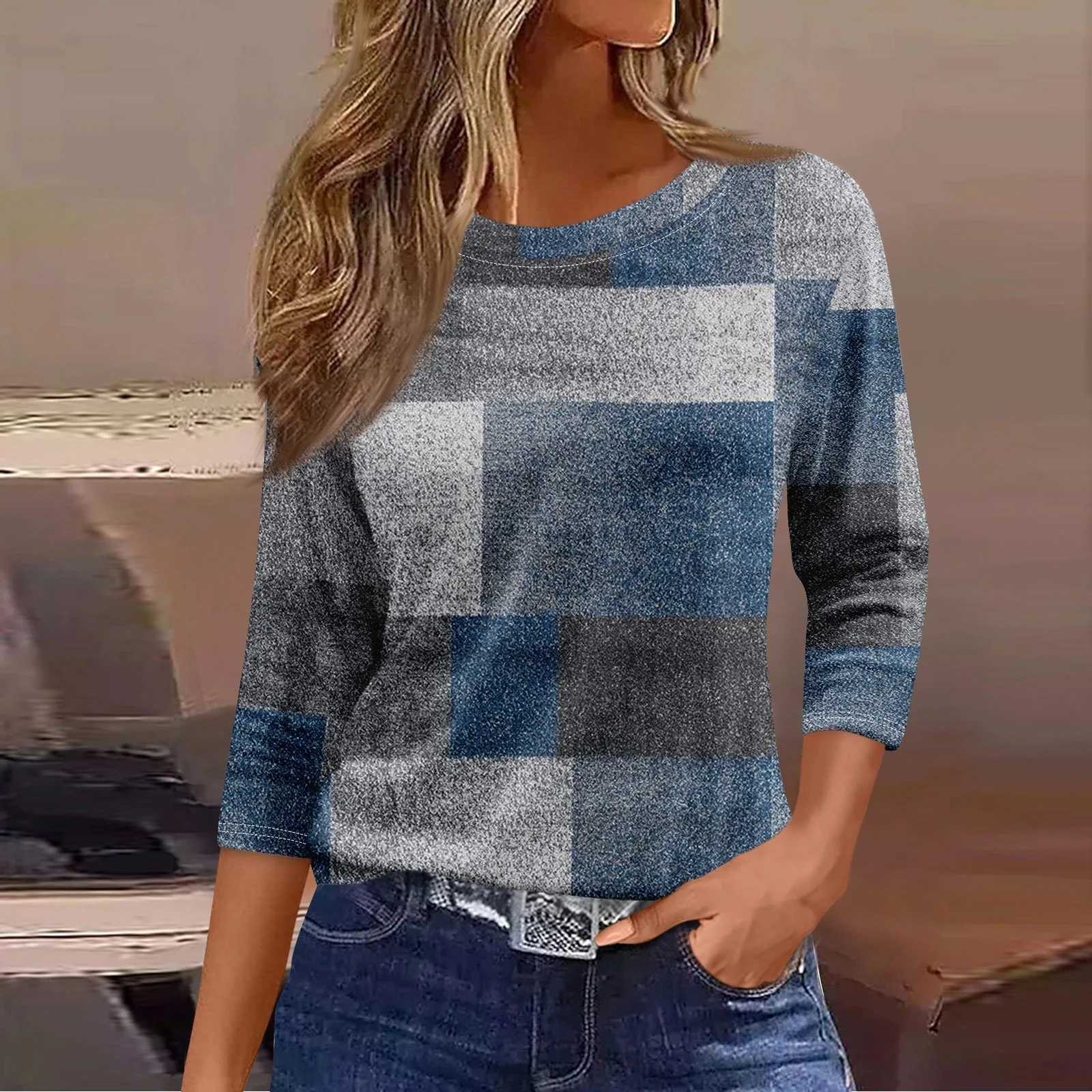 Riet – Camicia a Maniche Larghe Stampata - Image 4
