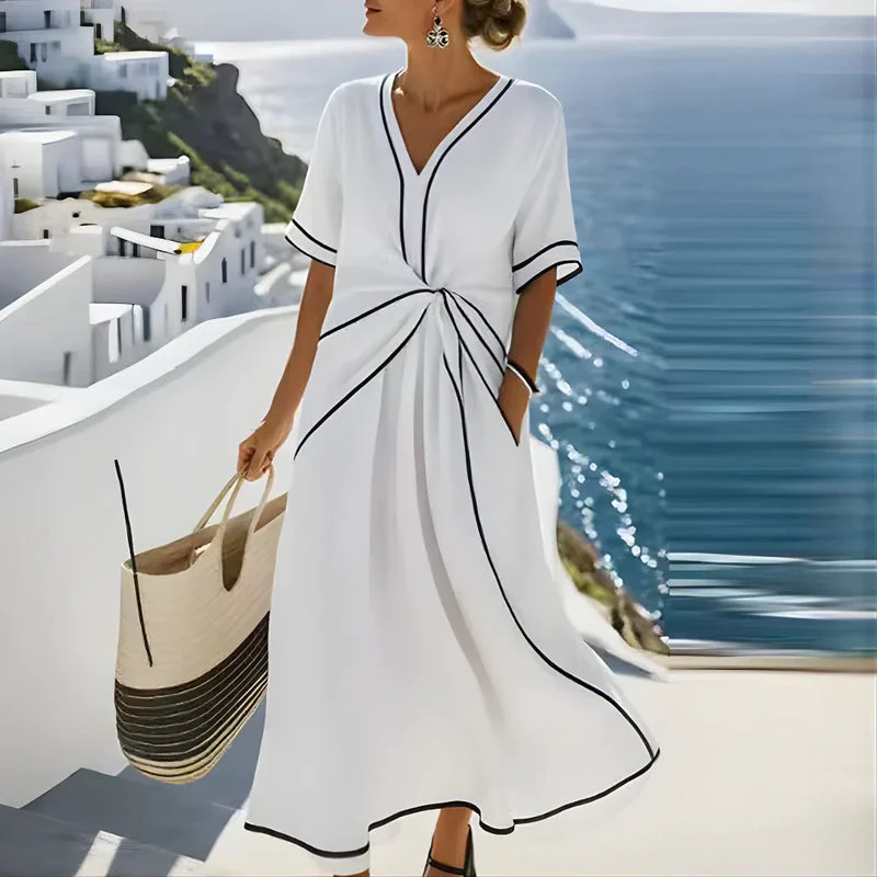 Rimgaile - Abito Elegante Con Vita Slanciata - Image 5