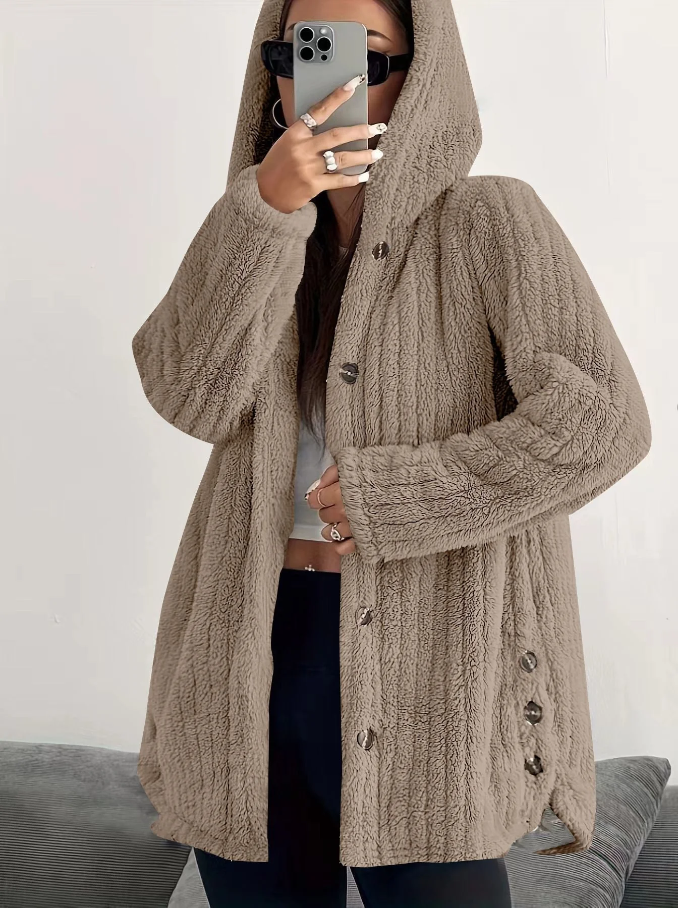 Robine - Giacca Invernale Con Cappuccio E Maniche Lunghe - Image 4