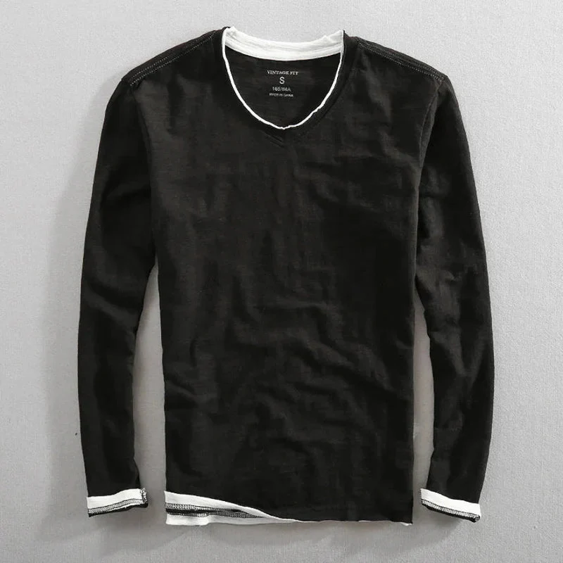 Roderick - Camicia A Maniche Lunghe In Cotone