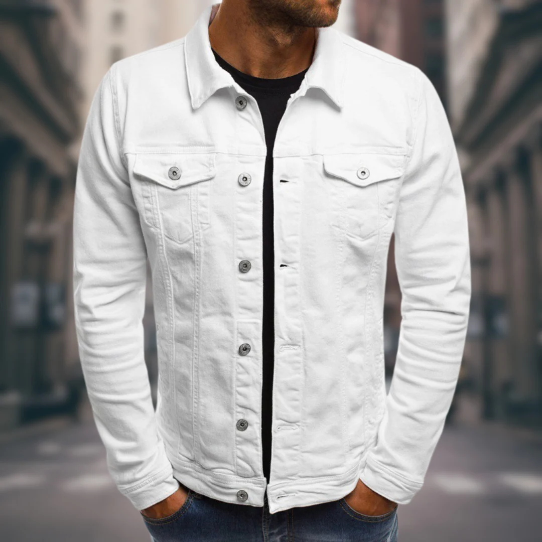 Rolando - Giacca di Jeans Alla Moda - Image 3