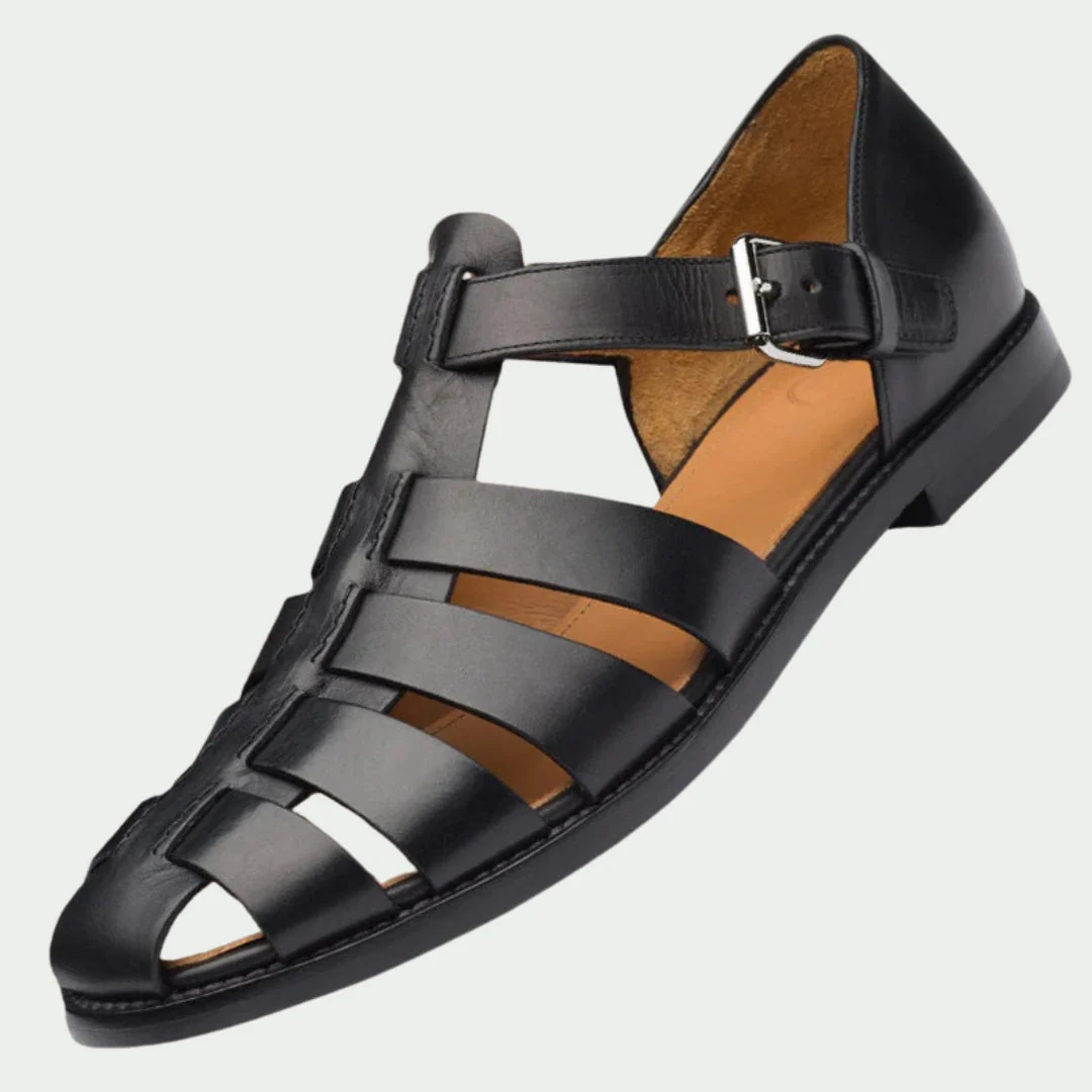 Romano - Sandalo Elegante In Pelle - Image 2