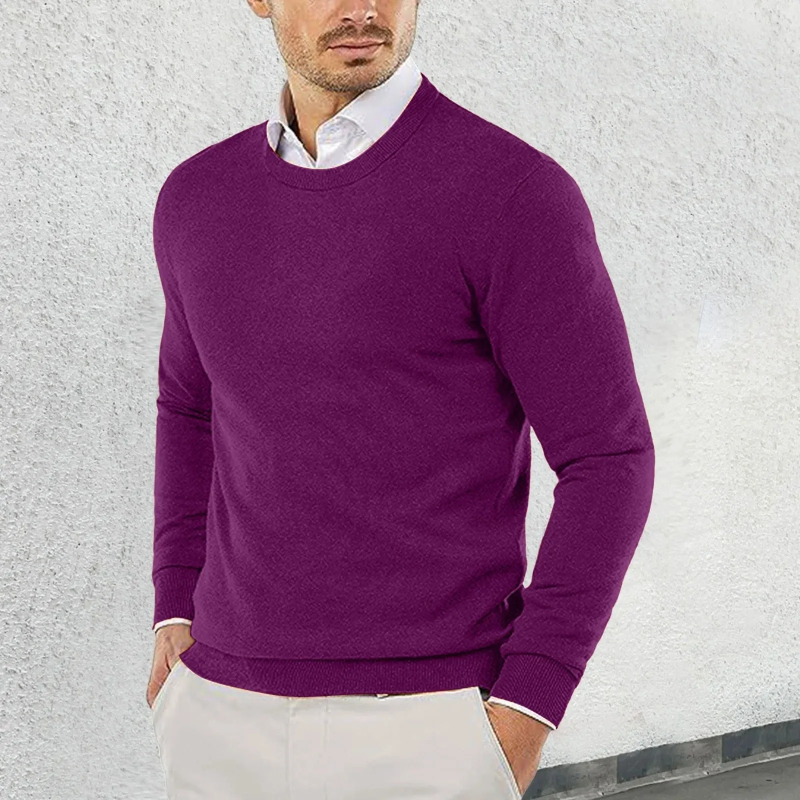 Ronny - Maglione In Cotone a Girocollo - Image 3