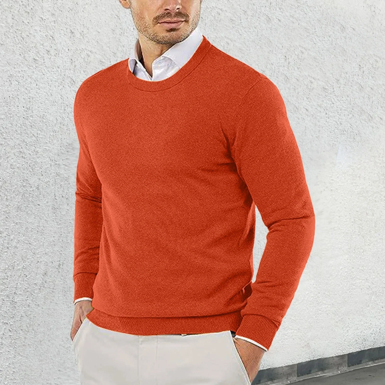 Ronny - Maglione In Cotone a Girocollo - Image 8