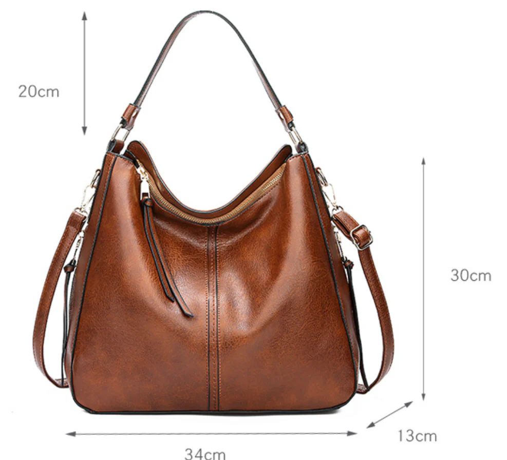 Roomy – Elegante Borsa In Pelle - Image 9