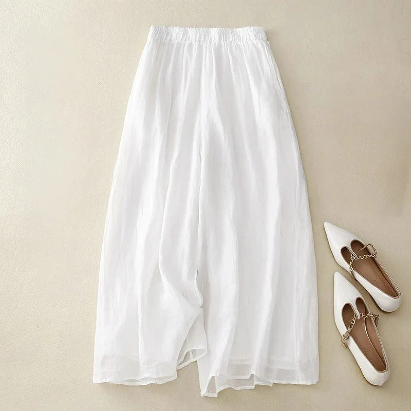 Rosalva - Pantaloni Eleganti In Lino - Image 5
