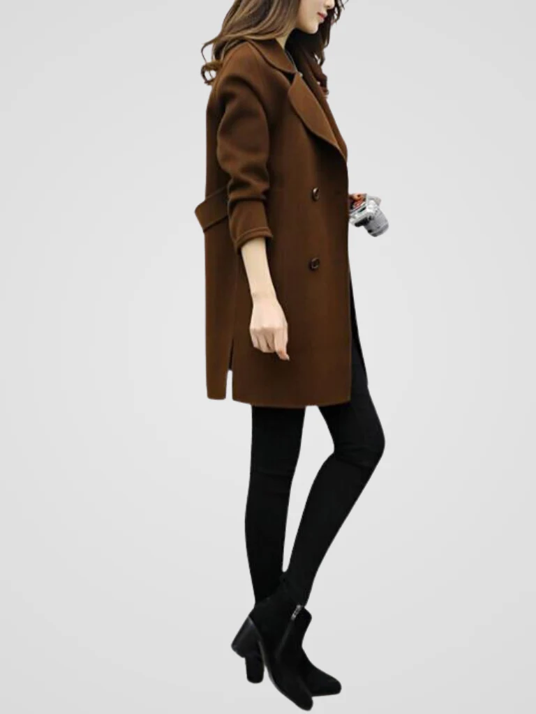Roxana - Elegante Cappotto Doppiopetto - Image 7