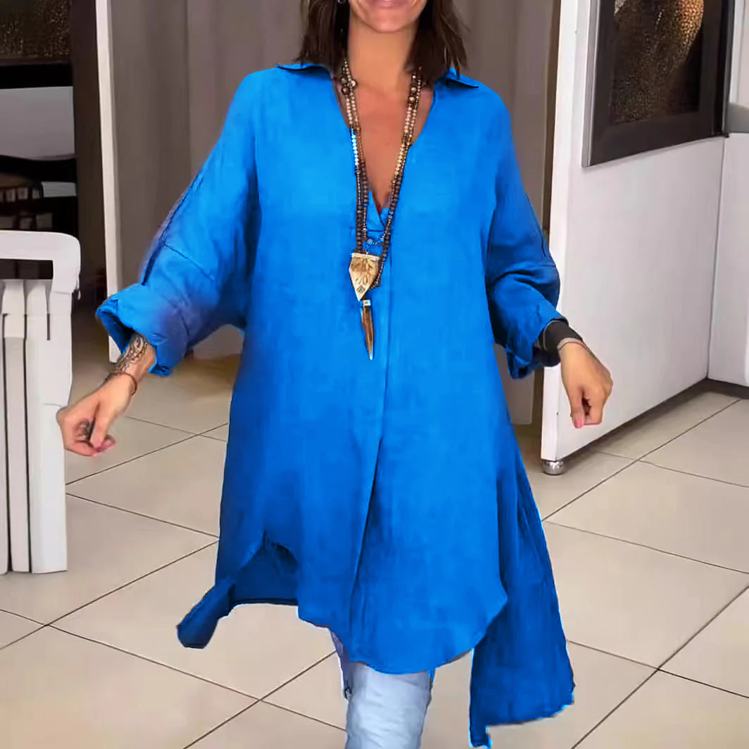 Rozalina - Camicia Elegante Con Scollo A V