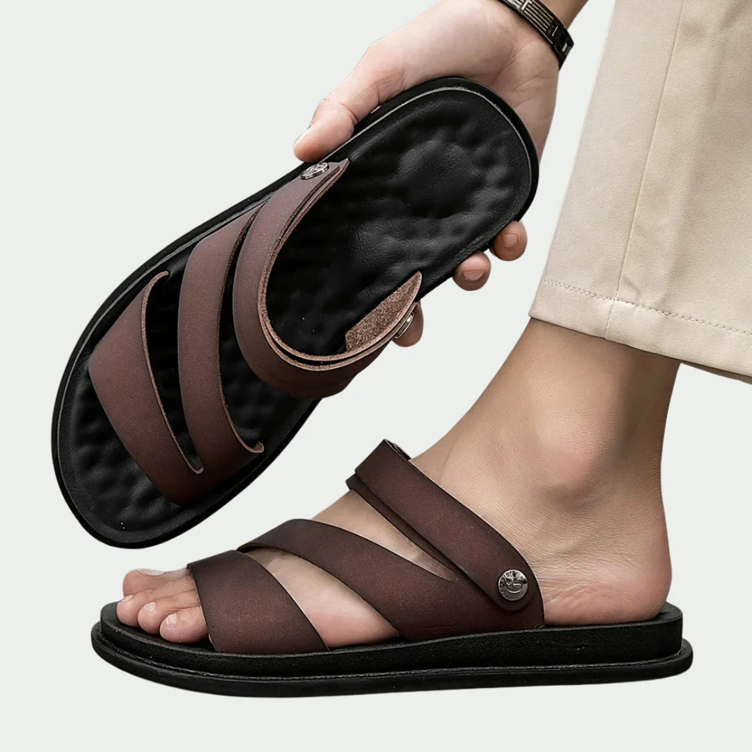 Ryan - Sandali Casual In Pelle - Image 2