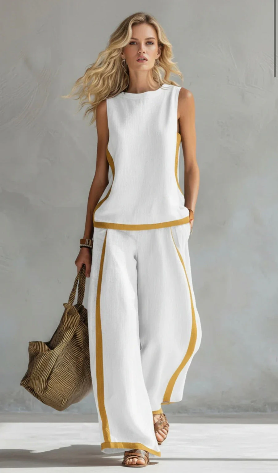 Sachindri - Elegante Completo a Due Pezzi - Image 2