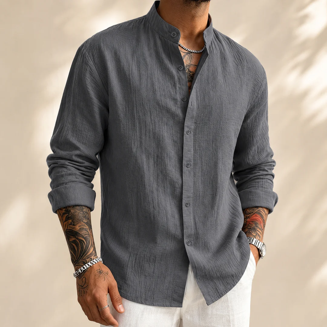 Sakkat - Elegante Camicia a Maniche Lunghe - Image 3